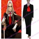 Great Hellsing OVA Sir Integra Black Cosplay Costume