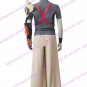 Kingdom Hearts Tara Gray And Coffee Uniform Cloth Leather Cosplay Costume