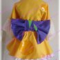 K-ON Tainaka Ritsu Lovely Light Yellow Kimono Cosplay Costume