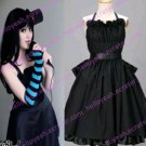 K-ON! Akiyama Mio Black Beautiful Dress Cosplay Costume