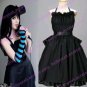 K-ON! Akiyama Mio Black Beautiful Dress Cosplay Costume