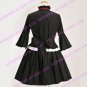 K-ON! Akiyama Mio Black Long Sleeves Shirt and Skirt Uniform Cloth Cosplay Costume