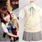 K-ON! Lovely School Uniform Suit for Summer Cosplay Costume