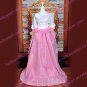Macross Frontier Ranka Lee Wedding Dress Cosplay Costume