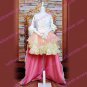 Macross Frontier Ranka Lee Wedding Dress Cosplay Costume