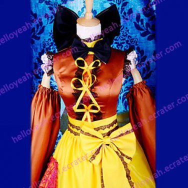 Macross Frontier Sayonara no Tsubasa Ranka Lee NewType Dress Cosplay Costume(Floor-length VER.)