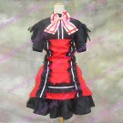 Macross Series Sheryl Nome Red and Black DressCosplay Costume