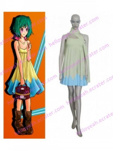 Macross Frontier Ranka Lee Casual Dress Cosplay Costume