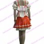 Macross Frontier Ranka Lee White and Orange Performe Cosplay Costume