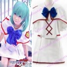 Ranka Lee All-girl's High School White Uniform Cosplay Costume from Macross Frontier