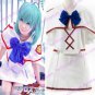 Ranka Lee All-girl's High School White Uniform Cosplay Costume from Macross Frontier