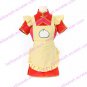Ranka Lee Red Maid Cosplay Costume from Macross Frontier