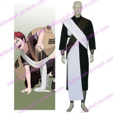 Naruto Gaara Chunin Exam Cosplay Costume