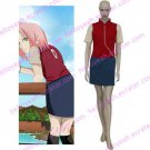 Naruto Shippuden Sakura Haruno Casual Halloween Cosplay Costume