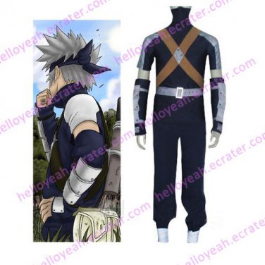 Naruto Young Kakashi Cosplay Costume