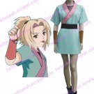 Naruto Young Tsunade Uniform Cloth Cosplay Costume
