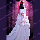 Cosplay Costume Inspired by Pandora Hearts White Rabbit Alice White Dress