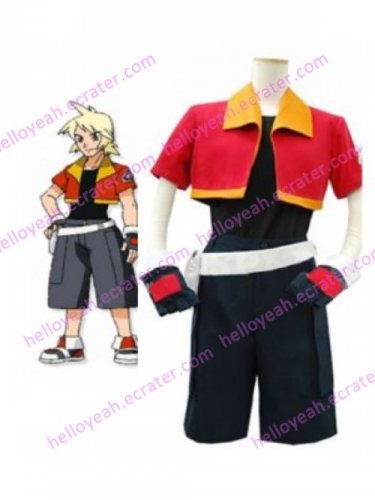 Pokemon Cheap Jacky Handsome Cosplay Costume