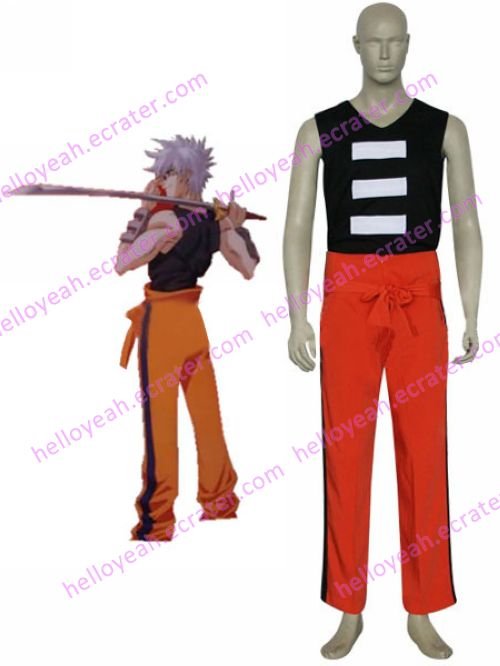 Rurouni Kenshin Enishi Yukishiro Cosplay Costume