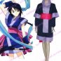 Rurouni Kenshin Misao Makimachi Satin Cosplay Costume