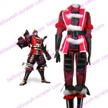Samurai Warriors 2 Ishida Mitsunari Halloween Cosplay Costume