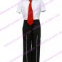 Short Sleeves Red Tie Starry&acirc;��Sky Seigatsu Academy Male Summer Uniform Cosplay Costume