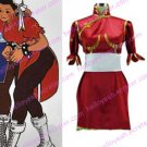 Street Fighter Chun-Li Red Cosplay Costume