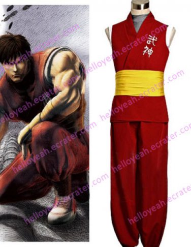 Street Fighter Zero 3 Guy Cosplay Costume