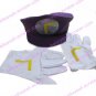 Top-grade Super Mario Bros Waluigi Cosplay Costume