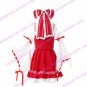 Hakurei Reimu White and Red Cosplay Costume from TouhouProject
