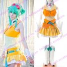 GUMI Yellow and Orange High Quality Cosplay Costume from VOCALOID