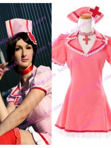 Koi Iro Byoutou Pink MEIKO Nurse Cosplay Costume from VOCALOID