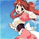 Mikuru Cosplay (Red Maid Costume) from The Melancholy of Haruhi Suzumiya