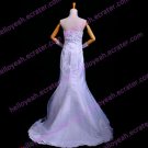 One Piece Boa Hancock Wedding Dress Cosplay Costume with Flower