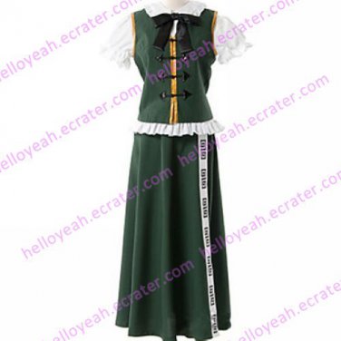 Touhou Project Meirin Hong Cosplay Costume
