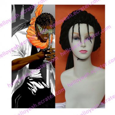 Bleach 9th Division Captain Tousen Kanamei Cosplay wig