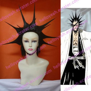 Bleach 11th Division Captain Zaraki Kenpachi Cosplay wig