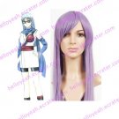 Purple 100cm Gintama Sarutobi Ayame Nylon Cosplay Wig