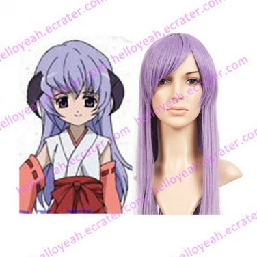 Higurashi no Naku Koro ni Hanyu Furude Cosplay wig