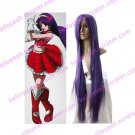 The King of Fighters Athena Asamiya Red And White Cosplay wig