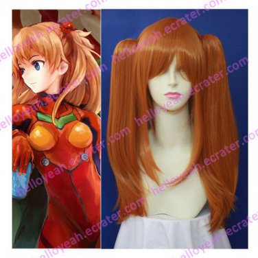Neon Genesis Evangelion Asuka Plugsuit Cosplay wig