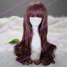 Brown Gradient 65cm Casual Lolita Wig