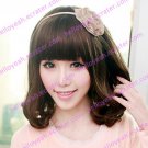 Brown Mixed Color 50cm Sweet Lolita Curly Wig