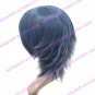 Cosplay Wig Inspired by AKB0048 Sae Miyazawa Blue and Gray Mixed Color