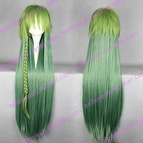 Cosplay Wig Inspired by Amnesia Ukyo Green Gradient