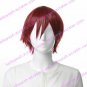 Cosplay Wig Inspired by Mawaru-Penguindrum-Kamba Takakura Wine Red