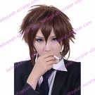 Cosplay Wig Inspired by Synthetic Fiber Brown Short