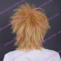 Cosplay Wig Inspired by Synthetic Fiber Golden Short