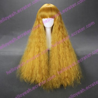 Exotic Pretty Yellow 80cm Princess Lolita Wig