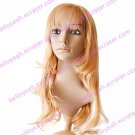 Lace Front 100% Indian Remy Hair Blonde Curly Wigs